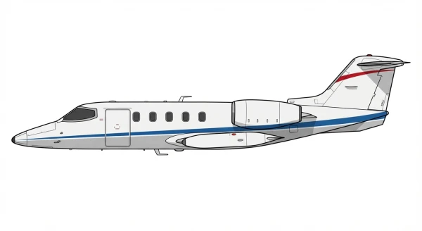 Profile of Learjet 35