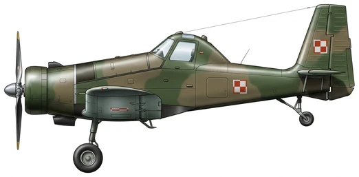 PZL-Mielec M-18 Dromader Transport profile drawing