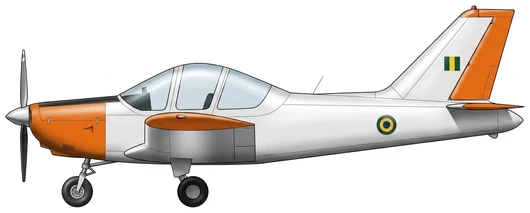 Aerotec T-23 Uirapuru Training profile drawing