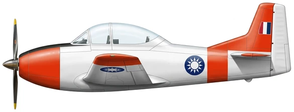 AIDC T-CH-1 Chung Hsing Training profile drawing