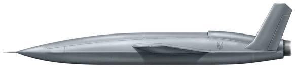 UkrJet UJ-25 Skyline UAV profile drawing