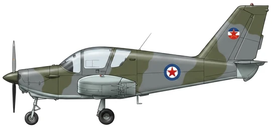 UTVA UTVA-75 Training profile drawing