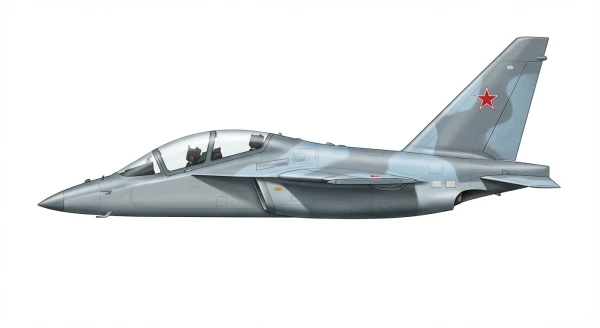 Profile of Yak-130 Mitten