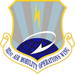 521st Air Mobility Operations Wing emblem