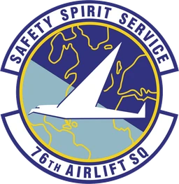 76th Airlift Squadron emblem
