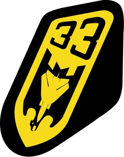 Tactical Air Force Wing 33 emblem