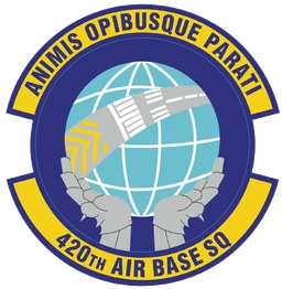 420th Air Base Squadron emblem