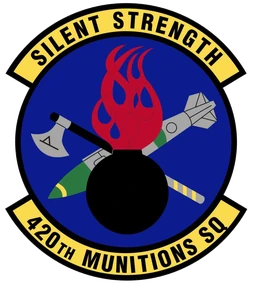 420th Munitions Squadron emblem