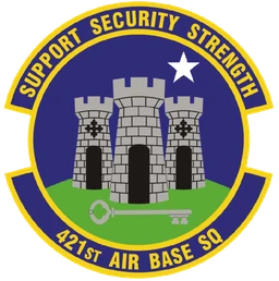 421st Air Base Squadron emblem