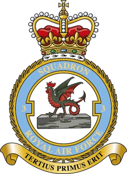 No. 3 Squadron RAF emblem