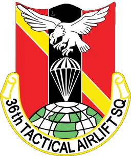 36th Airlift Squadron emblem