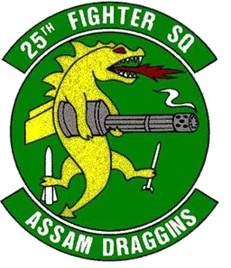 25th Fighter Squadron emblem