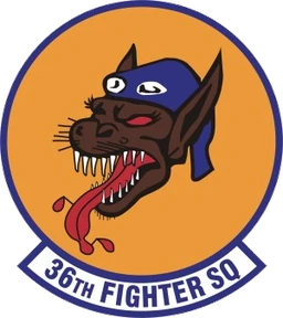 36th Fighter Squadron emblem