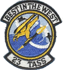 23d Tactical Air Support Squadron emblem
