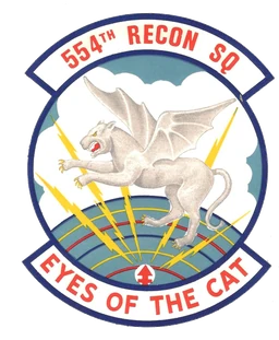 554th Reconnaissance Squadron emblem