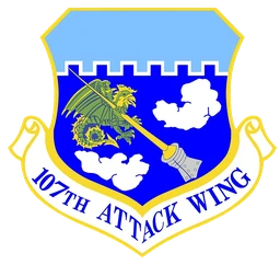 107th Attack Wing emblem