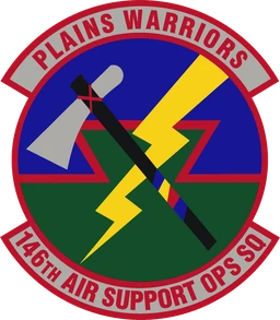 146th Air Support Operations Squadron emblem