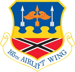 165th Airlift Wing emblem