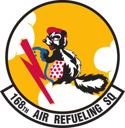 168th Air Refueling Squadron emblem