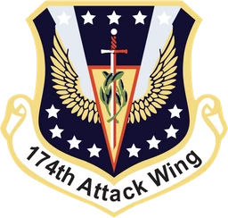 174th Attack Wing emblem