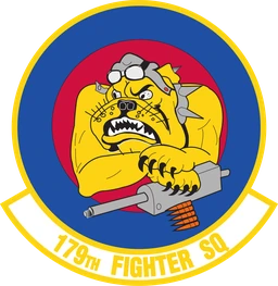 179th Fighter Squadron emblem