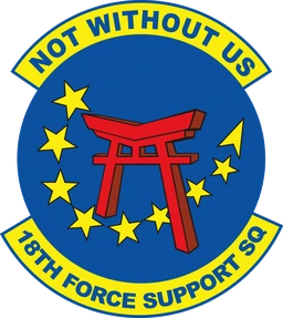 18th Force Support Squadron emblem