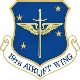 19th Airlift Wing emblem
