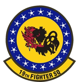 19th Fighter Squadron emblem