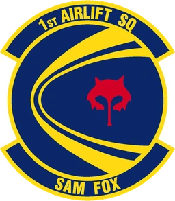 1st Airlift Squadron emblem