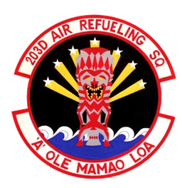 203rd Air Refueling Squadron emblem