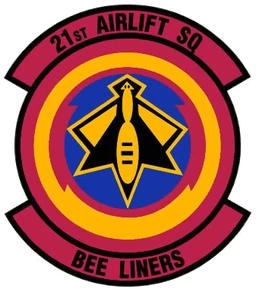 21st Airlift Squadron emblem