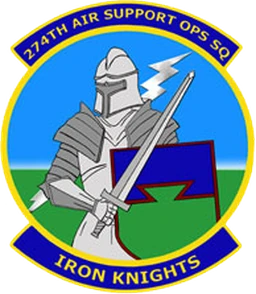 274th Air Support Operations Squadron emblem
