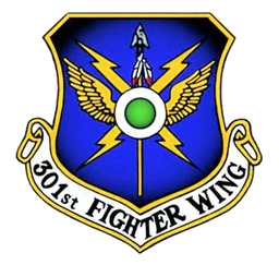 301st Fighter Wing emblem