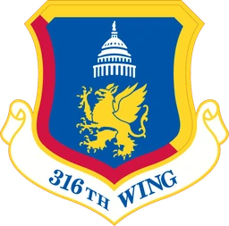 316th Wing emblem