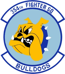 354th Fighter Squadron emblem