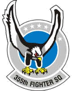 355th Fighter Squadron emblem