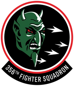 356th Fighter Squadron emblem