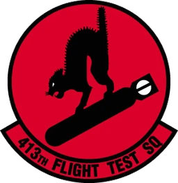 413th Flight Test Squadron emblem