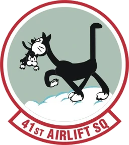 41st Airlift Squadron emblem