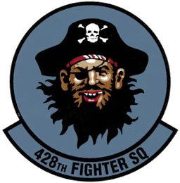 428th Fighter Squadron emblem
