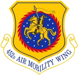 452nd Air Mobility Wing emblem