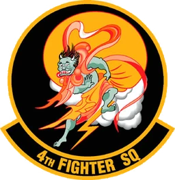 4th Fighter Squadron emblem