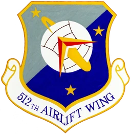 512th Airlift Wing emblem
