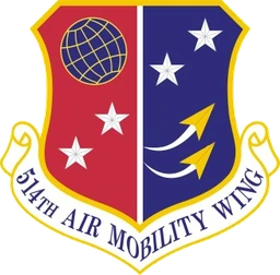 514th Air Mobility Wing emblem
