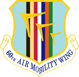 60th Air Mobility Wing emblem