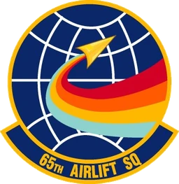 65th Airlift Squadron emblem