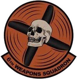 6th Weapons Squadron emblem
