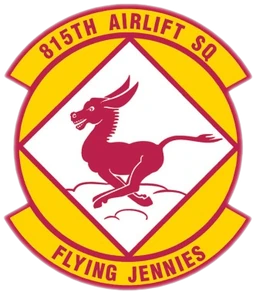 815th Airlift Squadron emblem