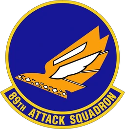 89th Attack Squadron emblem
