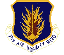 97th Air Mobility Wing emblem